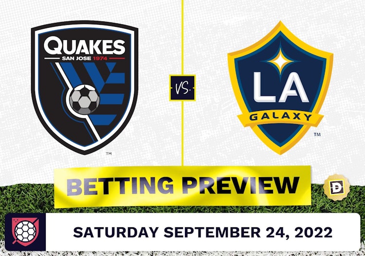 San Jose Earthquakes vs. LA Galaxy Prediction - Sep 24, 2022