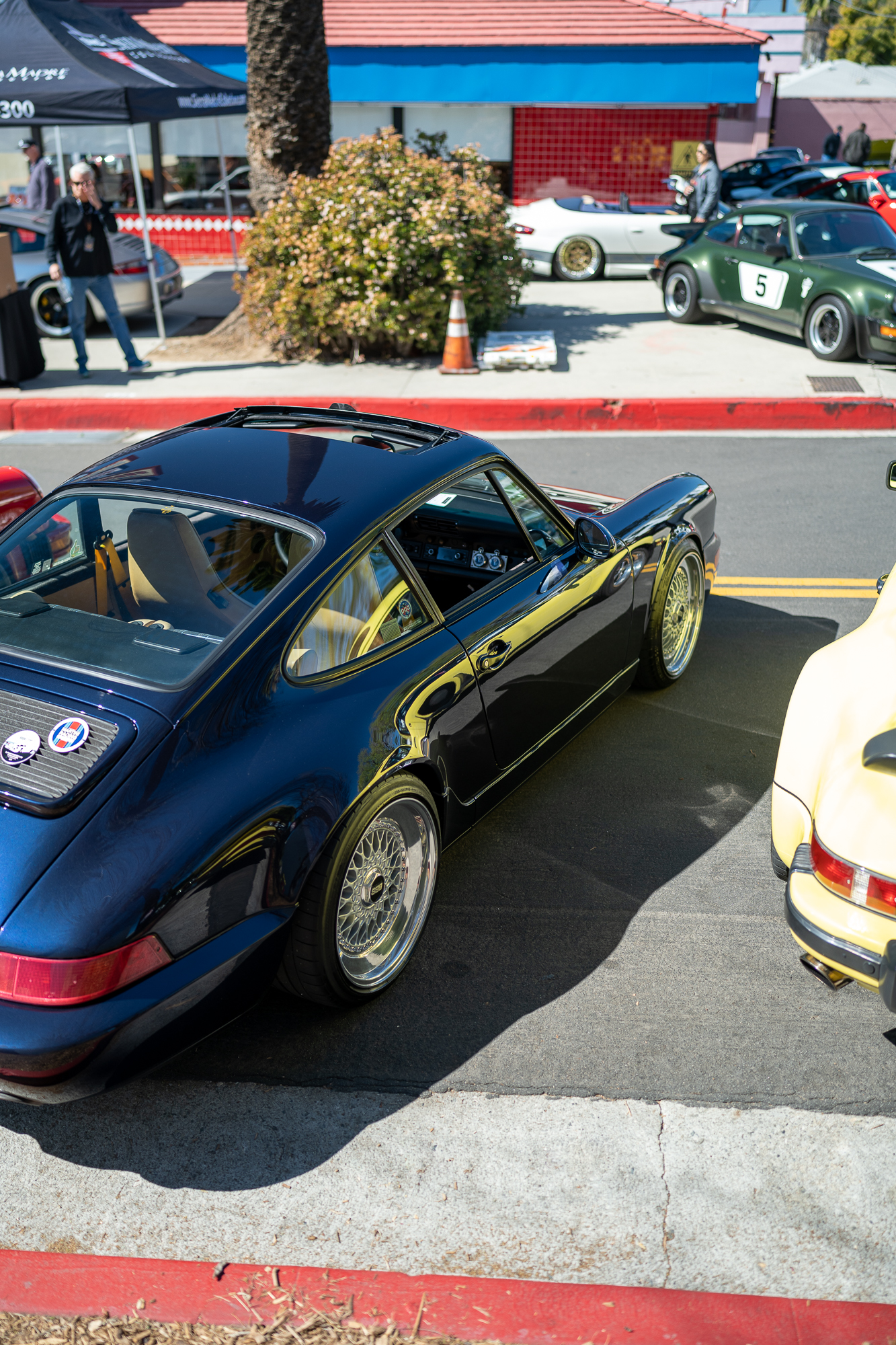 Blue 964 Carrera on BBS RS wheels