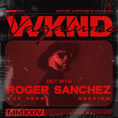 Roger Sanchez | Vagalume WKND @ Vagalume Tulum