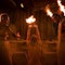 A symphony of fire, burning bright.