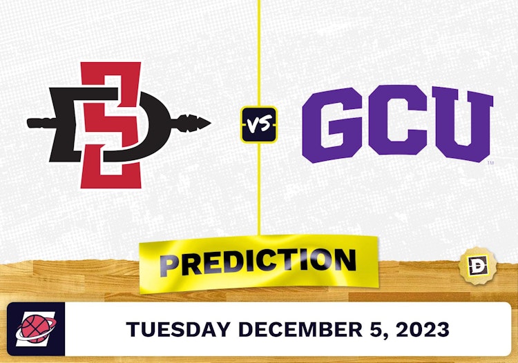 San Diego State vs. Grand Canyon Basketball Prediction - December 5, 2023