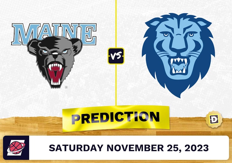 Maine vs. Columbia Basketball Prediction - November 25, 2023