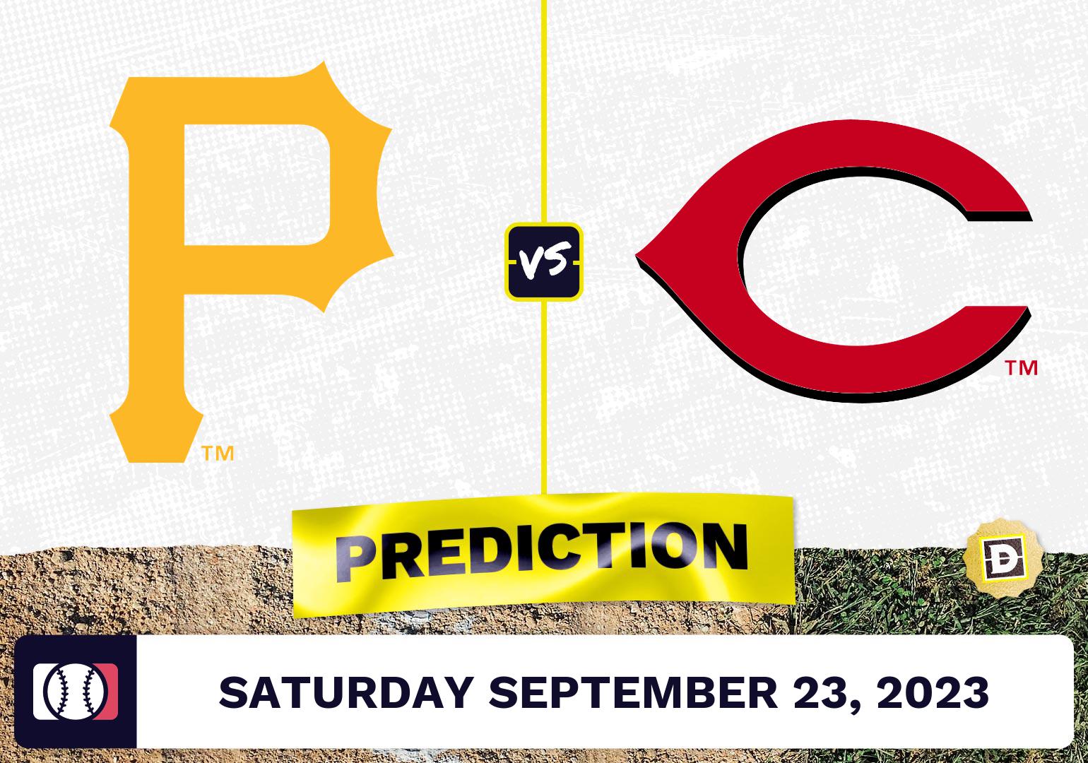 Pirates vs. Reds Prediction for MLB Saturday [9/23/2023]