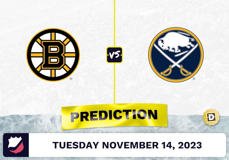 Bruins vs. Sabres Prediction and Odds - November 14, 2023