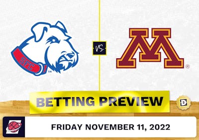 St. Francis (BKN) vs. Minnesota CBB Prediction and Odds - Nov 11, 2022