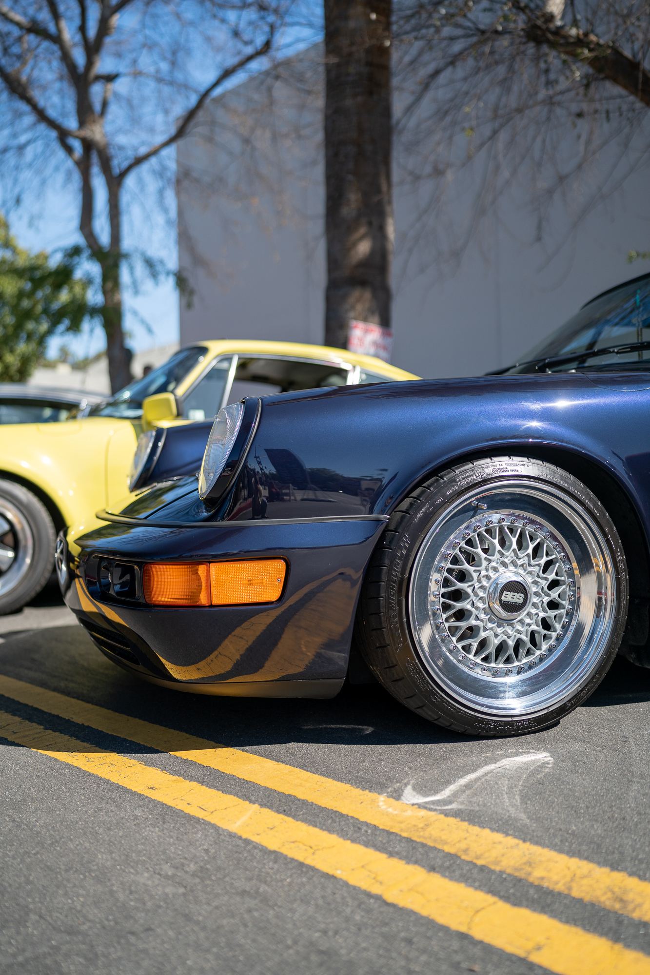 Blue 964 Carrera on BBS RS wheels