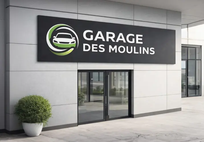 Signalétique extérieure sur panneau rigide pour visibilité professionnelle