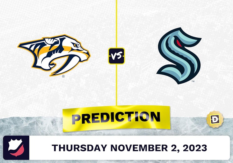 Predators vs. Kraken Prediction and Odds - November 2, 2023