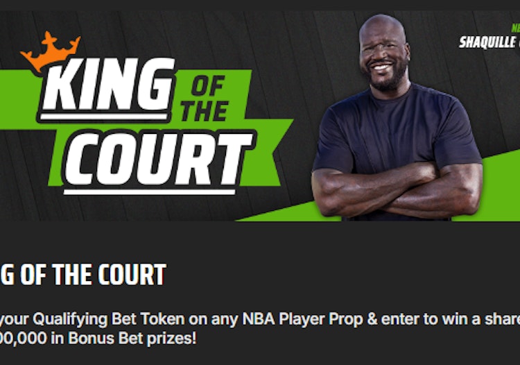 DraftKings promo, King of the Court, NBA picks