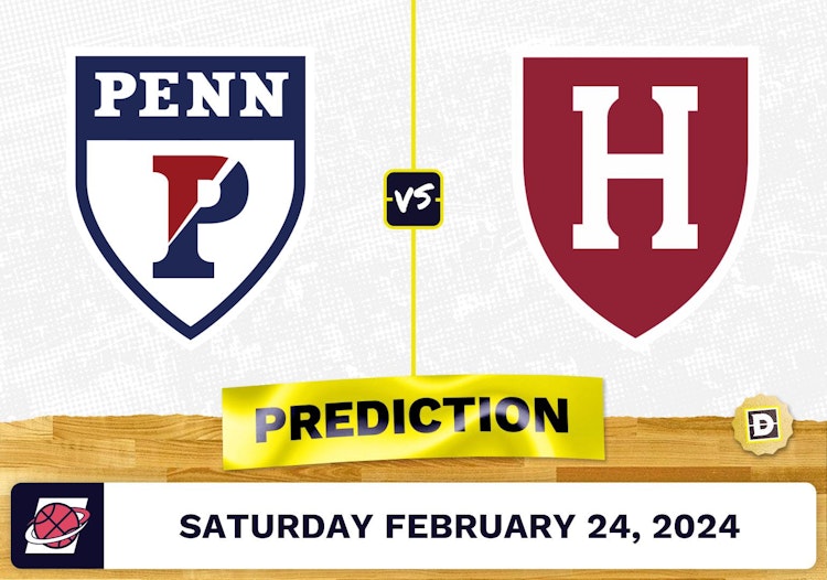 Pennsylvania vs. Harvard Prediction, Odds, College Basketball Picks [2/24/2024]