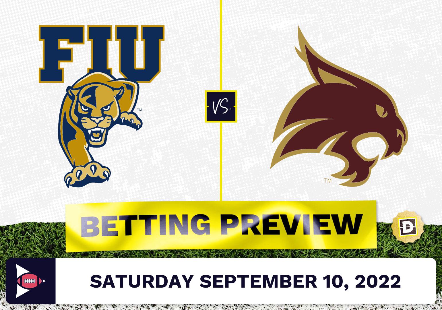 Florida International vs. Texas State CFB Prediction and Odds - Sep 10, 2022