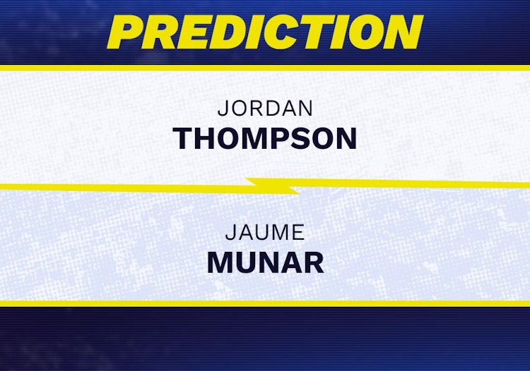 Jordan Thompson vs Jaume Munar Tennis Prediction.