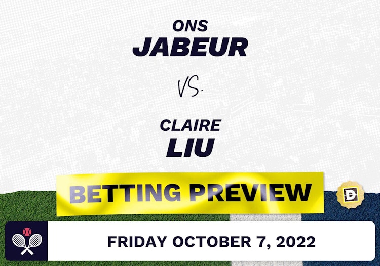 Ons Jabeur vs. Claire Liu Predictions - Oct 7, 2022