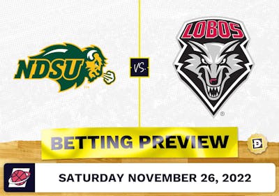 North Dakota State vs. New Mexico CBB Prediction and Odds - Nov 26, 2022