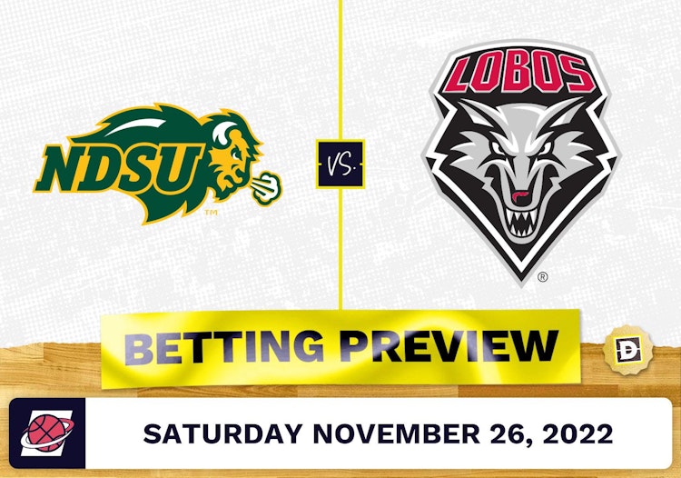North Dakota State vs. New Mexico CBB Prediction and Odds - Nov 26, 2022
