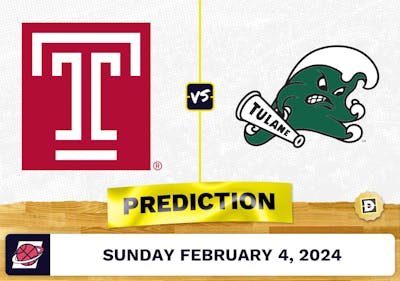 Temple vs. Tulane Prediction, Odds, College Basketball Picks [2/4/2024]