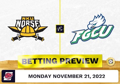 Northern Kentucky vs. Florida Gulf Coast CBB Prediction and Odds - Nov 21, 2022