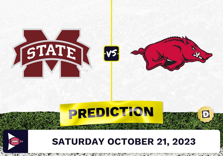 Mississippi State vs. Arkansas CFB Prediction and Odds - October 21, 2023