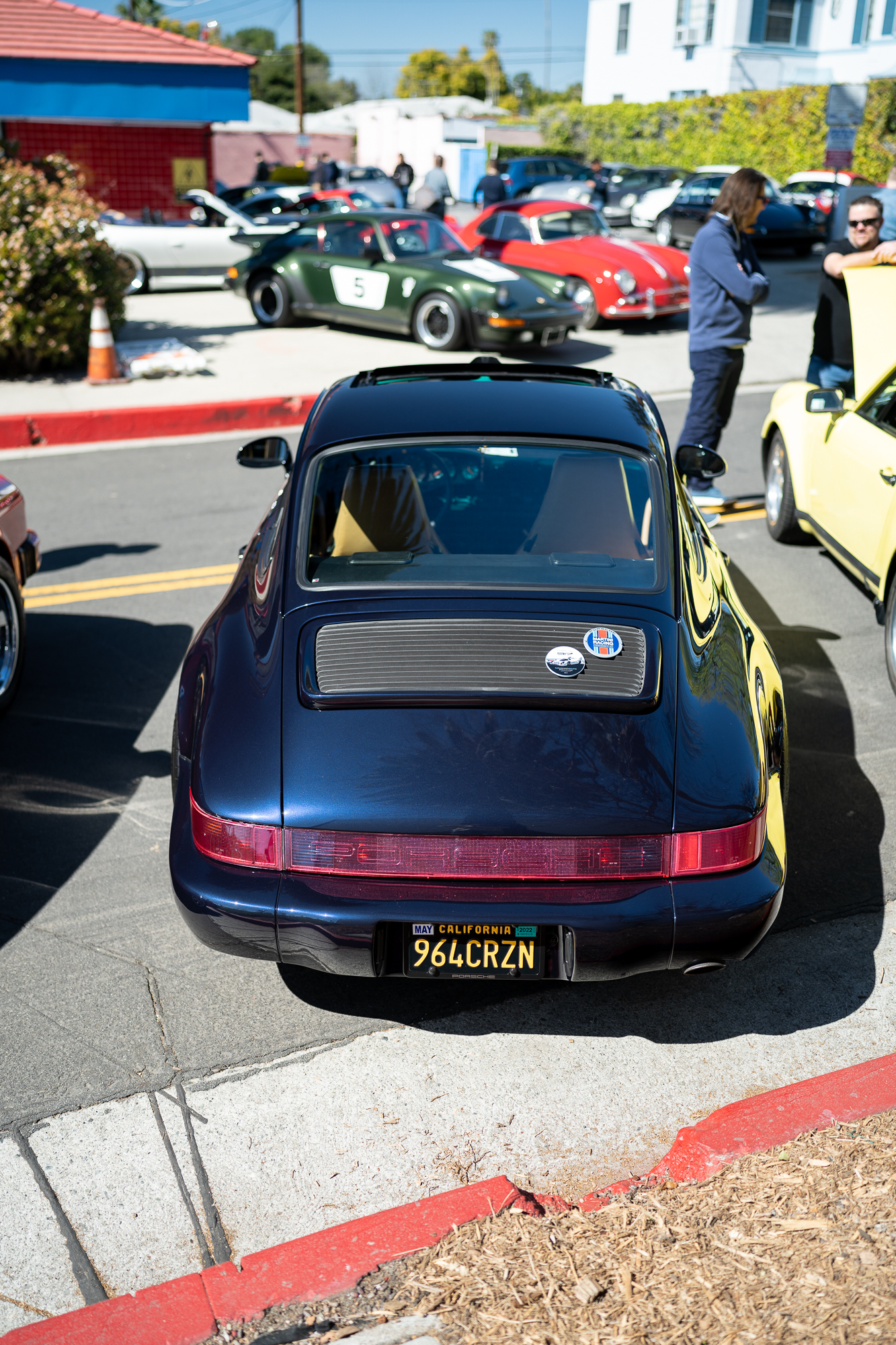 Blue 964 Carrera on BBS RS wheels