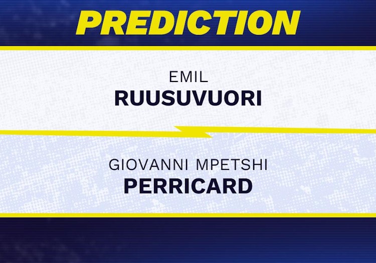 Emil Ruusuvuori vs Giovanni Mpetshi Perricard Tennis Prediction.