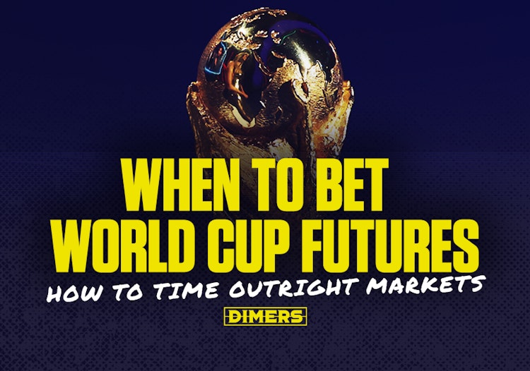 The World Cup trophy on display during the 2026 Soccer World Cup draw.