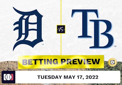 Tigers vs. Rays Prediction and Odds - May 17, 2022