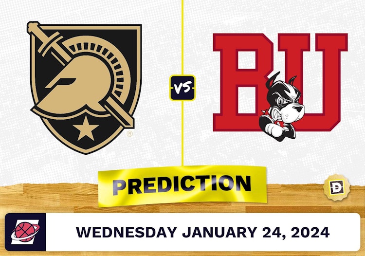 Army vs. Boston University Prediction, Odds, College Basketball Picks [1/24/2024]