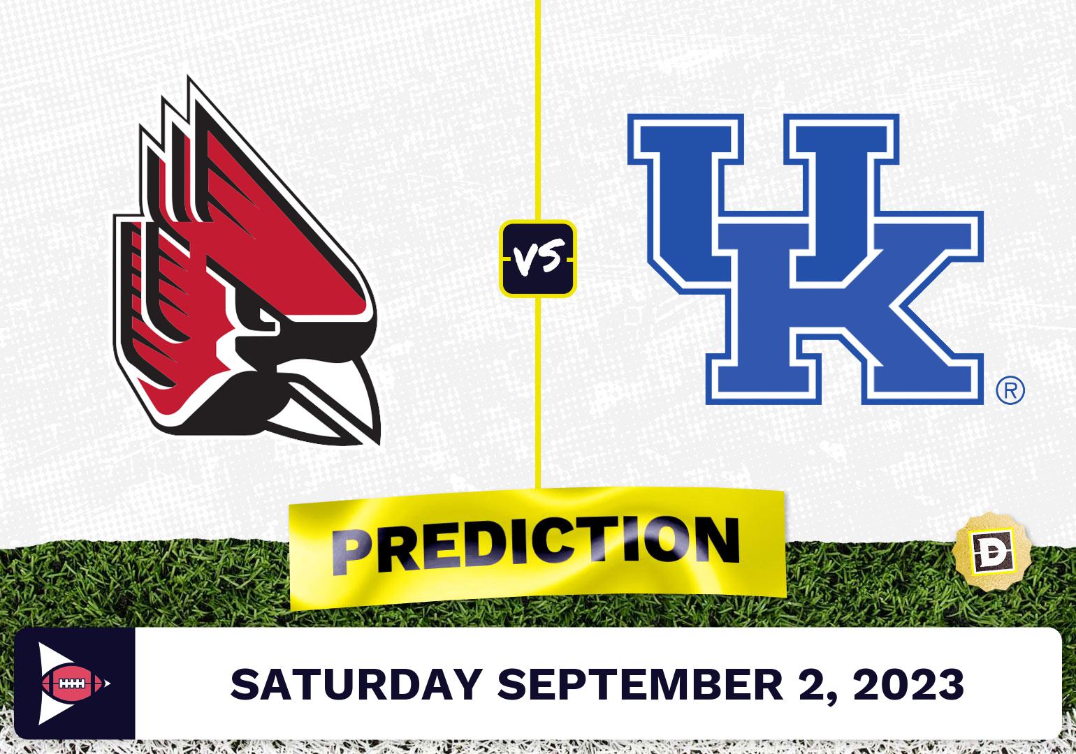 Ball State vs. Kentucky CFB Prediction and Odds - September 2, 2023