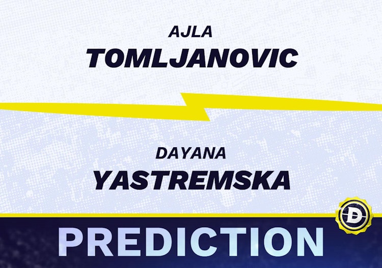 Ajla Tomljanovic vs. Dayana Yastremska Prediction, Odds, Picks for French Open 2024
