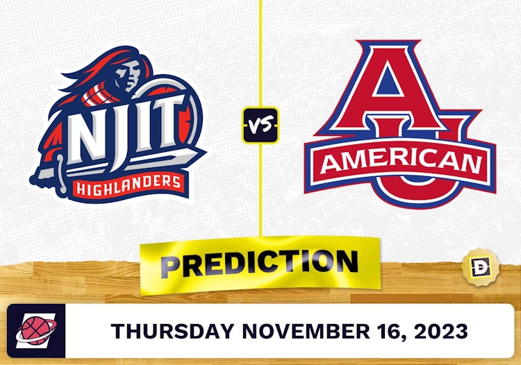N.J.I.T. vs. American University Basketball Prediction - November 16, 2023