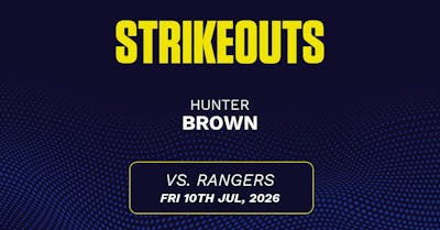 Hunter Brown projections July 10: Strikeouts, outs, and earned runs vs. Rangers [2026]