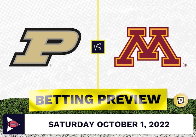 Purdue vs. Minnesota CFB Prediction and Odds - Oct 1, 2022