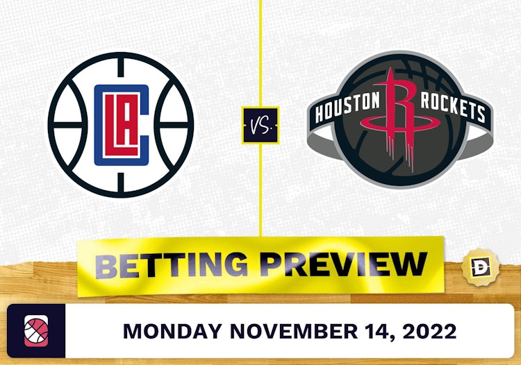 Clippers vs. Rockets Prediction and Odds - Nov 14, 2022