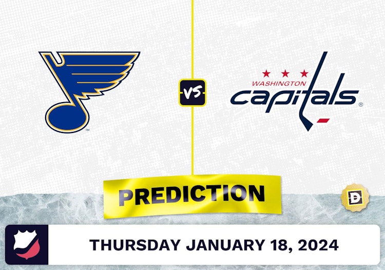 St. Louis Blues vs. Washington Capitals Prediction, Odds, NHL Picks [1/18/2024]