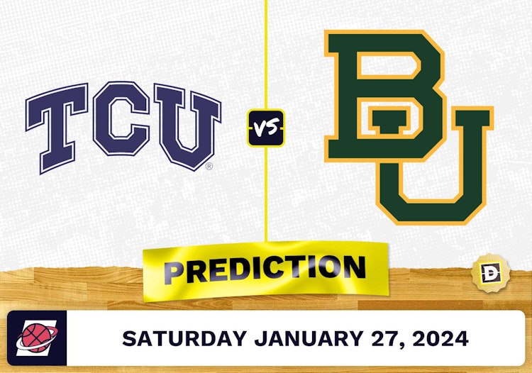 TCU vs. Baylor Prediction, Odds, College Basketball Picks [1/27/2024]