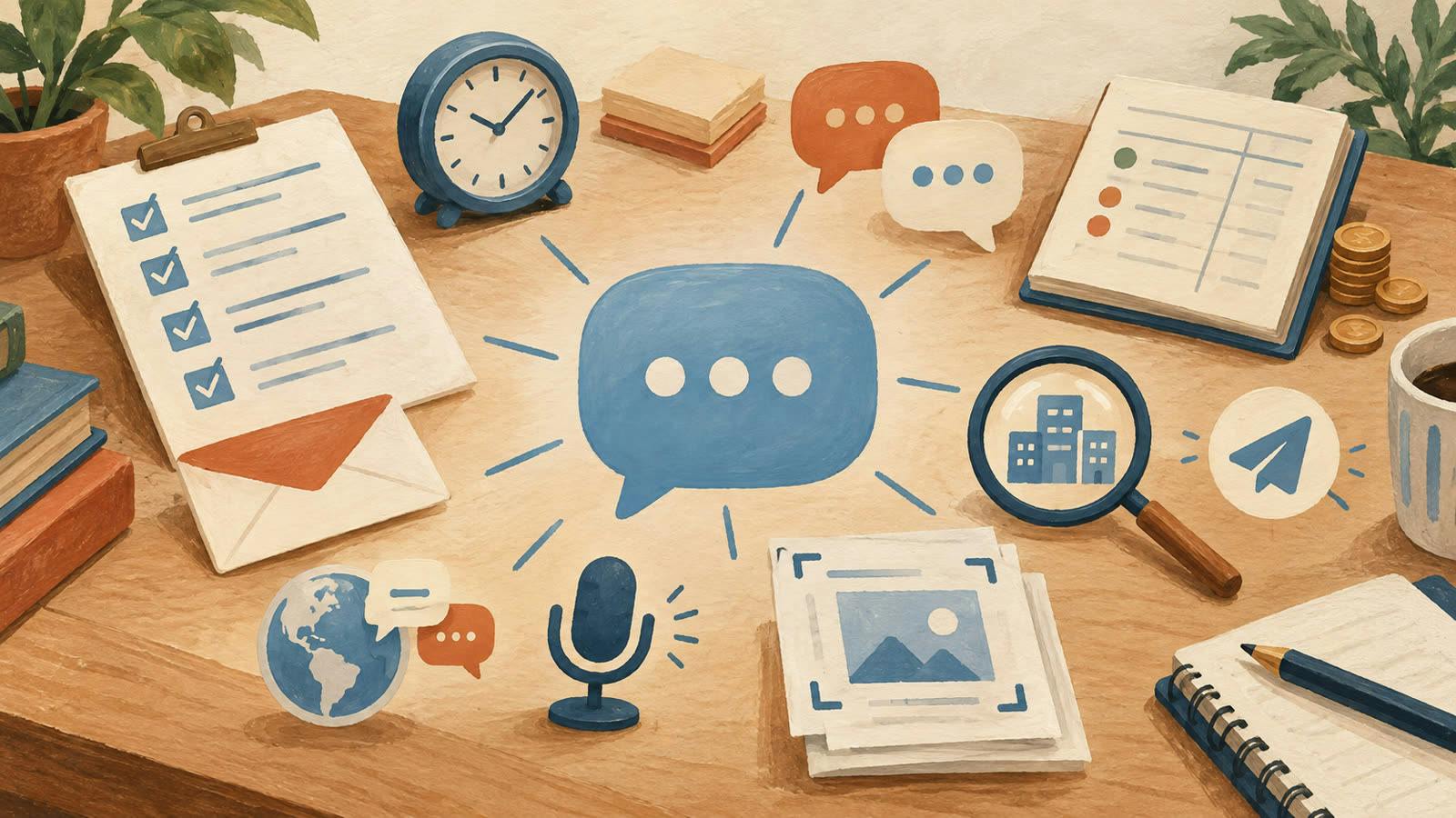 10 Telegram bots for business: tasks, expenses, email and text