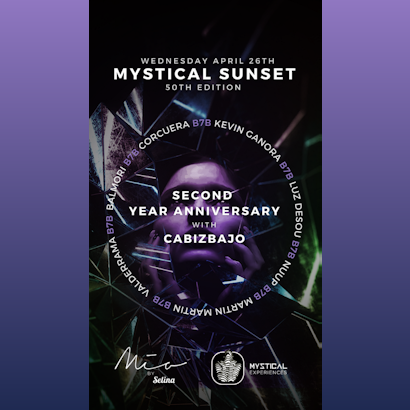 Cabizbajo, Mystical Sunset @ Mia Tulum