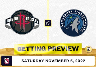 Rockets vs. Timberwolves Prediction and Odds - Nov 5, 2022