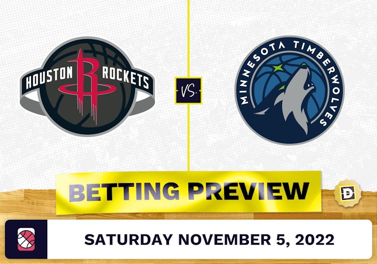 Rockets vs. Timberwolves Prediction and Odds - Nov 5, 2022