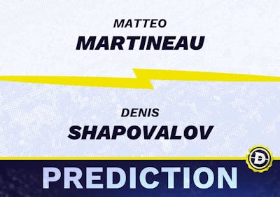 Matteo Martineau vs. Denis Shapovalov Prediction, Odds, Picks for ATP Stuttgart Open 2024