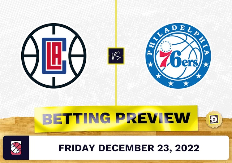 Clippers vs. 76ers Prediction and Odds - Dec 23, 2022