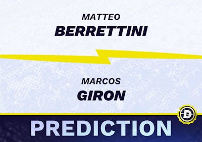 Matteo Berrettini vs. Marcos Giron Prediction, Odds, Picks for ATP Terra Wortmann Open (Halle) 2024