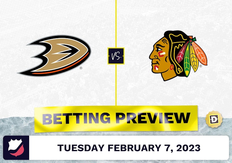 Ducks vs. Blackhawks Prediction and Odds - Feb 7, 2023