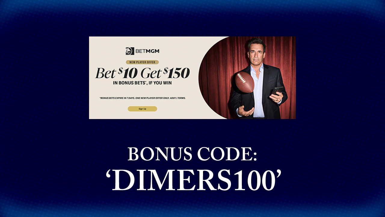 BetMGM bonus code "DIMERS100" now unlocks $150 bonus in Michigan for Thanksgiving NFL