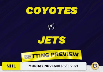 Coyotes vs. Jets Predictions and Odds - Nov 29, 2021