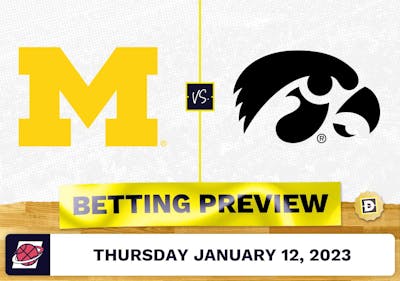 Michigan vs. Iowa CBB Prediction and Odds - Jan 12, 2023