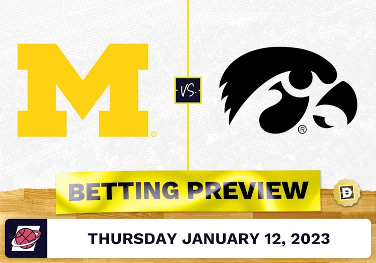 Michigan vs. Iowa CBB Prediction and Odds - Jan 12, 2023