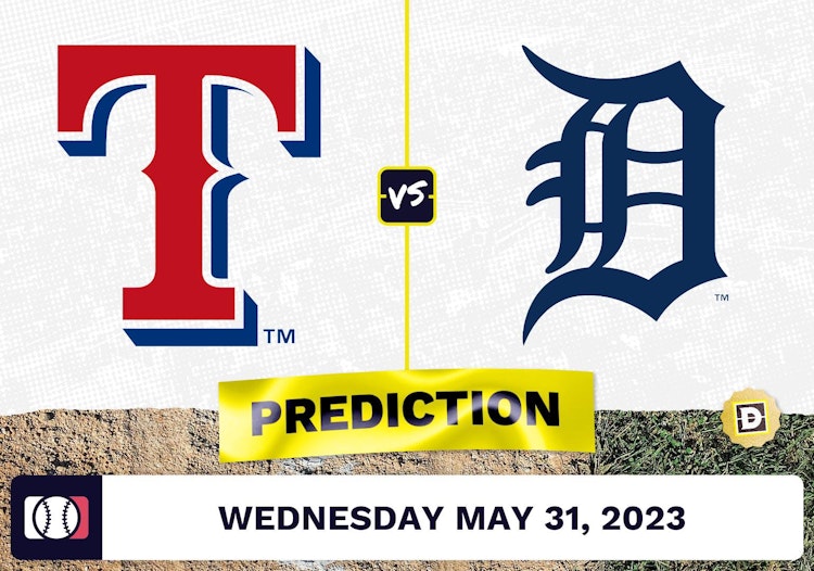 Rangers vs. Tigers Prediction for MLB Wednesday [5/31/2023]