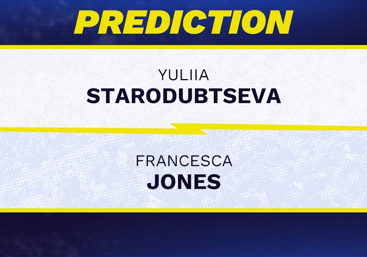 Yuliia Starodubtseva vs Francesca Jones Tennis Prediction.