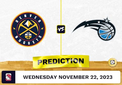 Nuggets vs. Magic Prediction and Odds - November 22, 2023